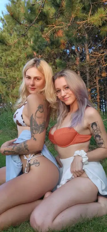 Pinkyssworld aka pinkysswonderland with a bestie looking for a crazy fuck
